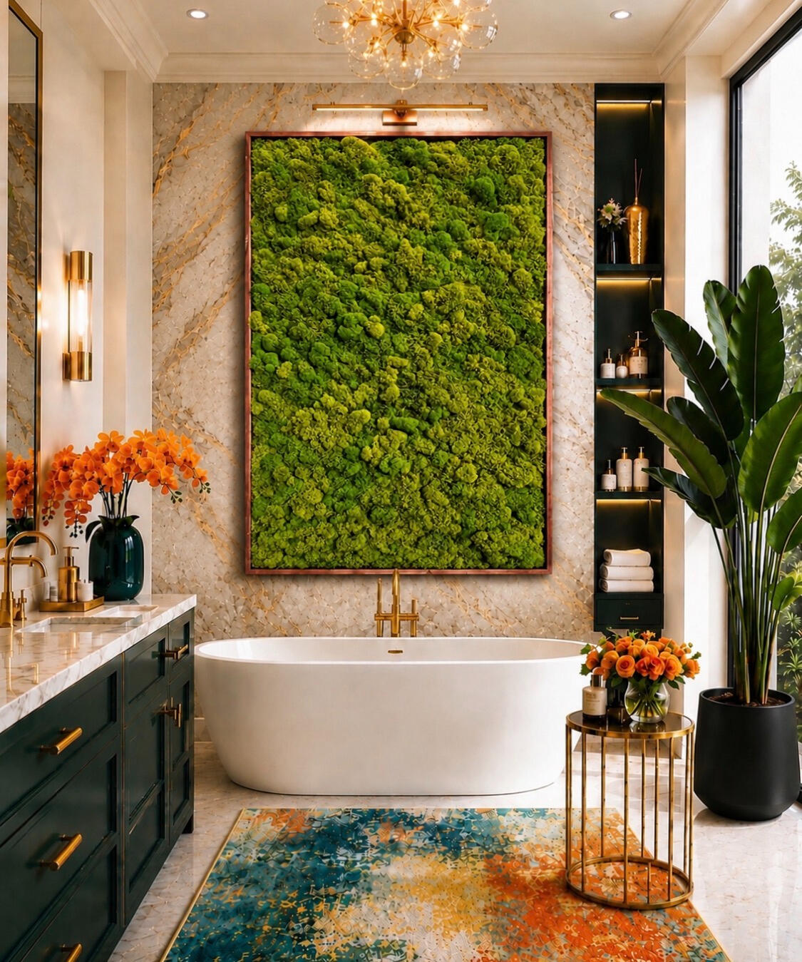 Inspired by the view from above, Altitude brings together lush texture and organic movement, capturing the beauty of nature as seen from a higher perspective.